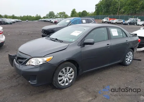 2012 Toyota Corolla Le z USA, uszkodzony, nr VIN 2T1BU4EE6CC900680